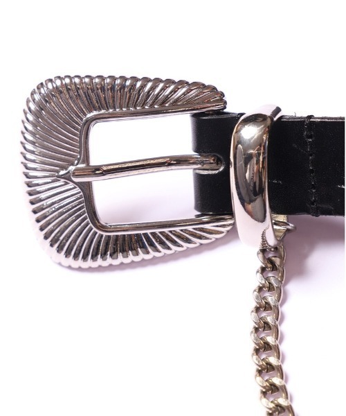 Jieda（ジエダ）の「WESTERN BELT（ベルト・メンズ・ブラック・FREE）」の4枚目の写真