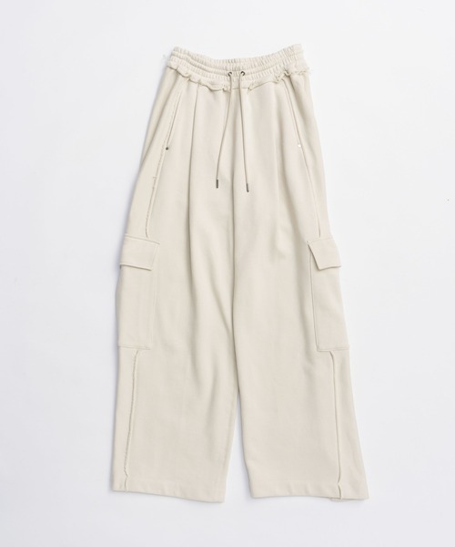 スウェットカーゴパンツ / Sweat Cargo Pants（カーゴパンツ）｜PRANK