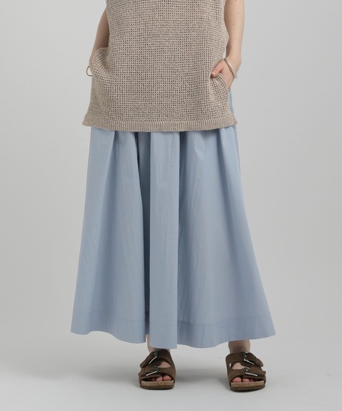 GEORGE'S（ジョージズ）の「ボリュームフレアスカート（スカート・レディース・ブラック/サックスブルー/カーキ・SMALL/MEDIUM）」の3枚目の写真