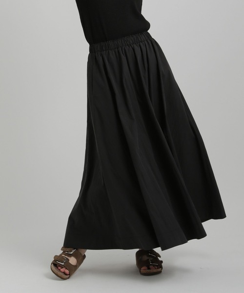 GEORGE'S（ジョージズ）の「ボリュームフレアスカート（スカート・レディース・ブラック/サックスブルー/カーキ・SMALL/MEDIUM）」の11枚目の写真