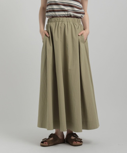 GEORGE'S（ジョージズ）の「ボリュームフレアスカート（スカート・レディース・ブラック/サックスブルー/カーキ・SMALL/MEDIUM）」の15枚目の写真