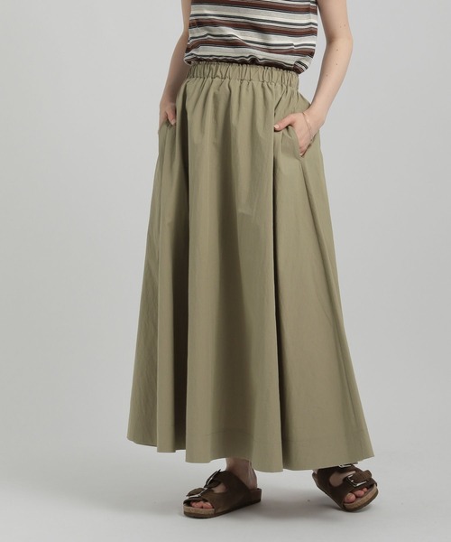 GEORGE'S（ジョージズ）の「ボリュームフレアスカート（スカート・レディース・ブラック/サックスブルー/カーキ・SMALL/MEDIUM）」の16枚目の写真