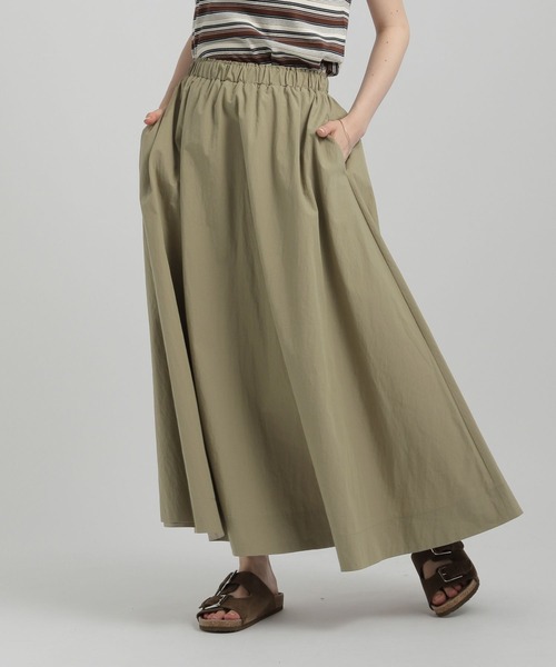 GEORGE'S（ジョージズ）の「ボリュームフレアスカート（スカート・レディース・ブラック/サックスブルー/カーキ・SMALL/MEDIUM）」の19枚目の写真