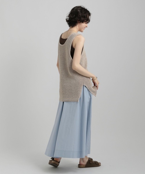 GEORGE'S（ジョージズ）の「ボリュームフレアスカート（スカート・レディース・ブラック/サックスブルー/カーキ・SMALL/MEDIUM）」の22枚目の写真