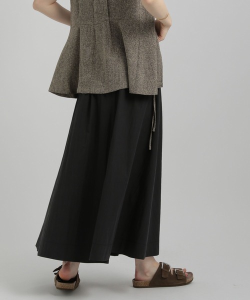 GEORGE'S（ジョージズ）の「ボリュームフレアスカート（スカート・レディース・ブラック/サックスブルー/カーキ・SMALL/MEDIUM）」の7枚目の写真