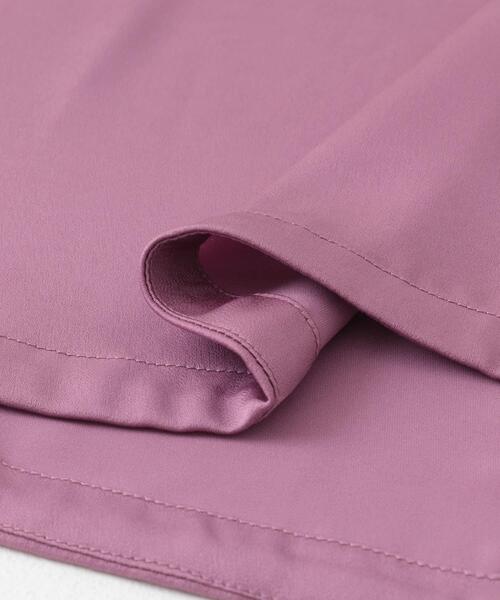 URBAN RESEARCH ROSSO WOMEN(アーバンリサーチ ロッソ)の「UVカットサテンブラウス(Tシャツ/カットソー・レディース・ブラック/ピンク/ホワイト系その他・FREE)」の10枚目の写真