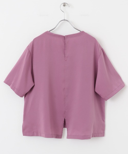 URBAN RESEARCH ROSSO / アーバンリサーチ ロッソ UVカットサテンブラウス UVカットサテンブラウス（シャツ/ブラウス）｜URBAN RESEARCH