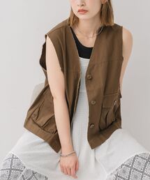 RETRO GIRL | ツイルベスト(ベスト)