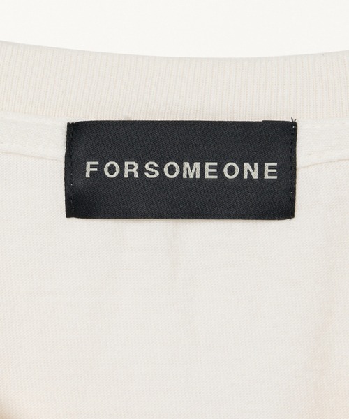FORSOMEONE(フォーサムワン)の「FORSOMEONE REBEL STYLES TEE(Tシャツ/カットソー・メンズ・ナチュラル/チャコールグレー・50/48/46)」の12枚目の写真