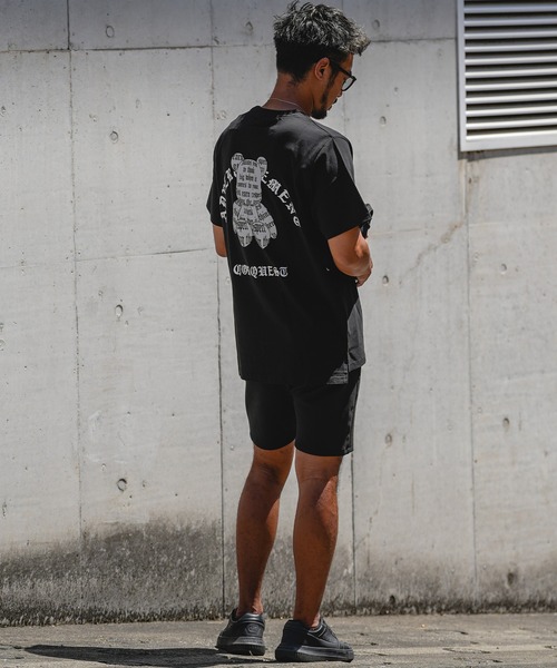 adamsJUGGLER（アダムスジャグラー）の「W/RO.Eリフレクターベアーティー（Tシャツ/カットソー・メンズ・ブラック/ホワイト・M/XL/L）」の10枚目の写真