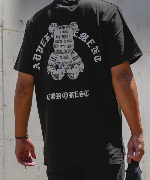 adamsJUGGLER（アダムスジャグラー）の「W/RO.Eリフレクターベアーティー（Tシャツ/カットソー・メンズ・ブラック/ホワイト・M/XL/L）」の20枚目の写真