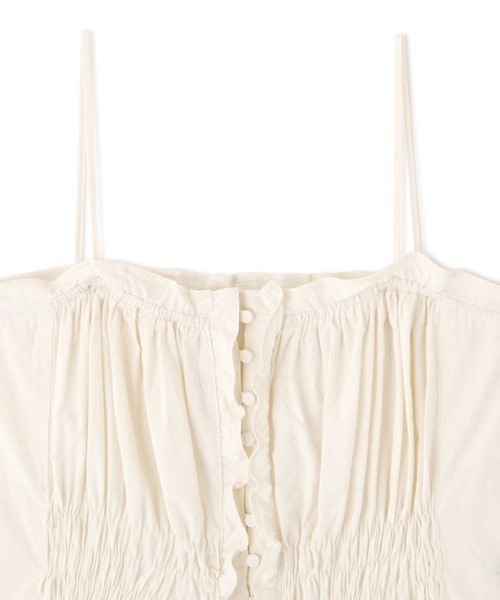 coco！HAKUJI♡ MILANORIB キャミソール HAKUJI Twist cotton bra タンクキャミソール｜DESIGNWORKS
