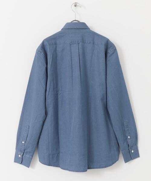 URBAN RESEARCH DOORS（アーバンリサーチドアーズ）の「LIFE STYLE TAILOR　デニムボタンダウンシャツ（シャツ/ブラウス・メンズ・ブルー/ネイビー・LARGE/MEDIUM/SMALL）」の10枚目の写真