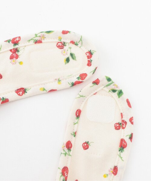 sense of wonder（センスオブワンダー）の「【オーガニック】野イチゴスタイ【日本製】（スタイ/よだれかけ・キッズ・ホワイト系・F）」の4枚目の写真