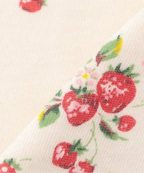 sense of wonder（センスオブワンダー）の「【オーガニック】野イチゴスタイ【日本製】（スタイ/よだれかけ・キッズ・ホワイト系・F）」の5枚目の写真