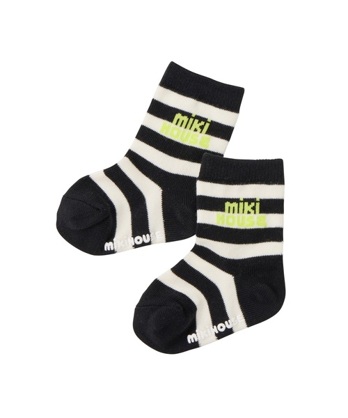 MIKI HOUSE(ミキハウス)の「【WEB限定】ソックスパック3足セット(ソックス/靴下・キッズ・ラベンダー/ロイヤルブルー/ベージュ/ブラック・17-19cm/15-17cm/13-15cm/11-13cm)」の10枚目の写真