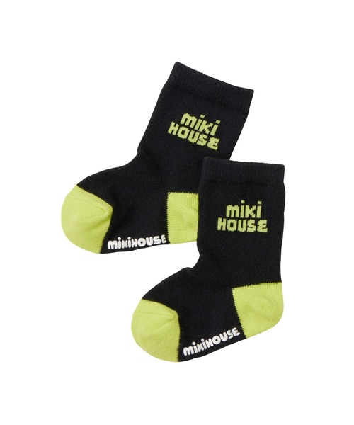 MIKI HOUSE(ミキハウス)の「【WEB限定】ソックスパック3足セット(ソックス/靴下・キッズ・ラベンダー/ロイヤルブルー/ベージュ/ブラック・17-19cm/15-17cm/13-15cm/11-13cm)」の11枚目の写真