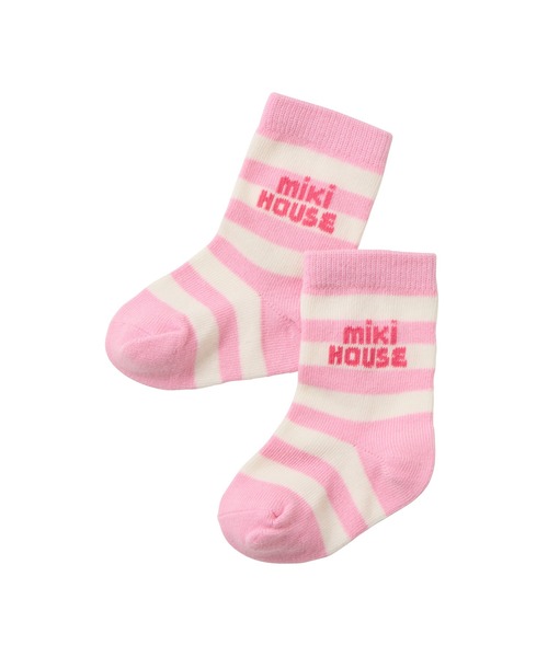 MIKI HOUSE(ミキハウス)の「【WEB限定】ソックスパック3足セット(ソックス/靴下・キッズ・ラベンダー/ロイヤルブルー/ベージュ/ブラック・17-19cm/15-17cm/13-15cm/11-13cm)」の12枚目の写真