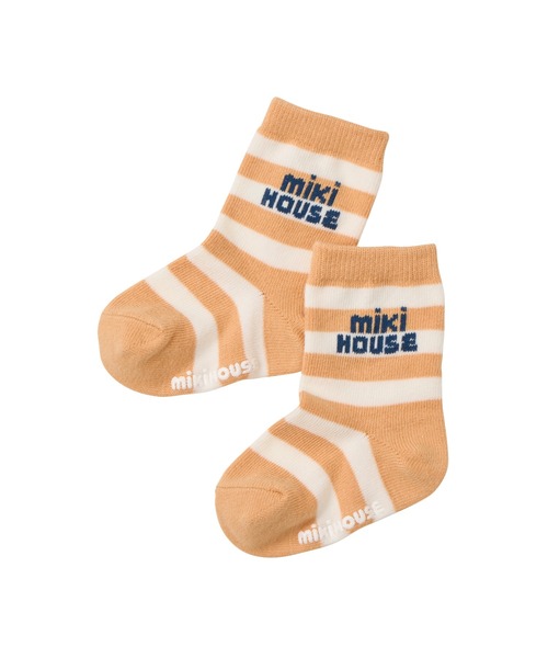 MIKI HOUSE(ミキハウス)の「【WEB限定】ソックスパック3足セット(ソックス/靴下・キッズ・ラベンダー/ロイヤルブルー/ベージュ/ブラック・17-19cm/15-17cm/13-15cm/11-13cm)」の16枚目の写真