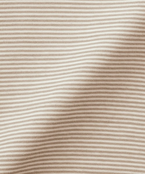 無印良品（ムジルシリョウヒン）の「ベビー　あたまするっと　接結編みクルーネック長袖Ｔシャツ（Tシャツ/カットソー・キッズ・ベージュ系/グレー系/ネイビー系・80/90/100）」の12枚目の写真