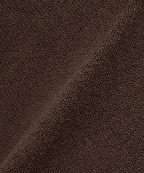 X-girl（エックスガール）の「STUDDED LOGO KNIT TOP（ニット/セーター・レディース・ブラウン/ネイビー/ブラック・ONE SIZE）」の4枚目の写真