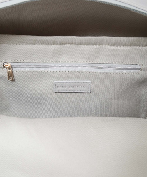 NANO universe（ナノユニバース）の「撥水マルチポケットリュック（バックパック/リュック・レディース・グレー/ブラック・FREE）」の19枚目の写真