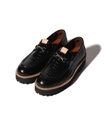 glamb(O)Croco Emboss Bit Loafer / NRG{Xrbg[t@[([t@[)