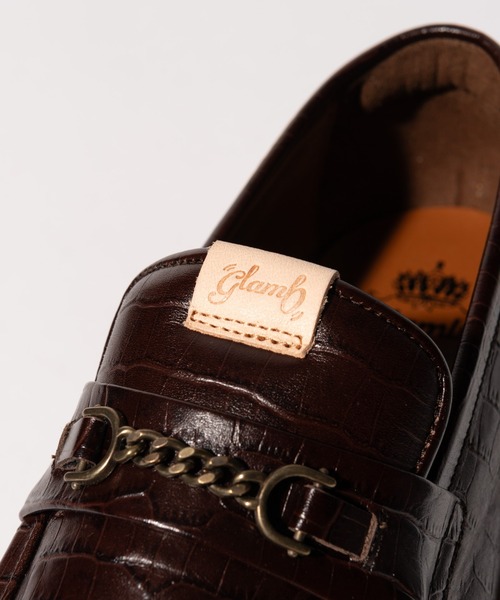 glamb（グラム）の「Croco Emboss Bit Loafer / クロコエンボスビットローファー（ローファー・メンズ・ブラック/ブラウン・26/27/28）」の12枚目の写真