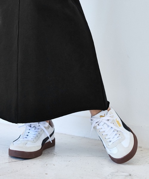 VIS（ビス）の「ミニ裏毛ナロースカート（スカート・レディース・ライトグレー/ブラック・FREE）」の19枚目の写真