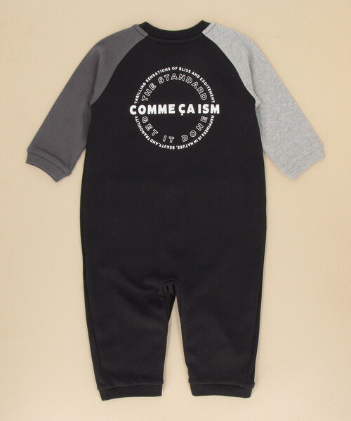 COMME CA ISM（コムサイズム）の「サークルプリントツーウェイオール（ロンパース・キッズ・グリーン/オフホワイト/ブラック/オートミール・60-80cm）」の18枚目の写真