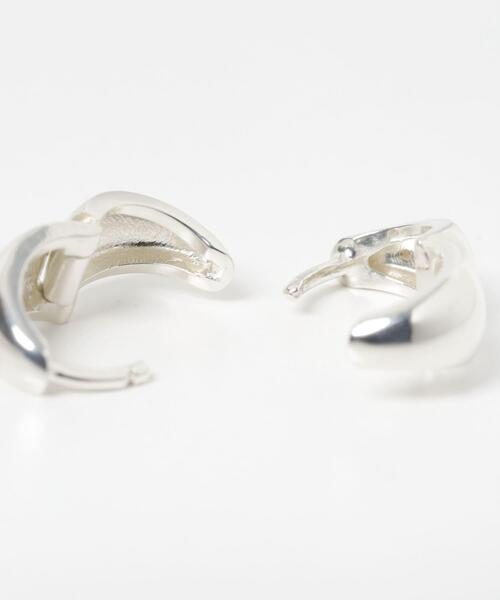 URBAN RESEARCH（アーバンリサーチ）の「decor『デコール』　Plump Drop Pierce M SV（ピアス（両耳用）・レディース・シルバー・-）」の10枚目の写真