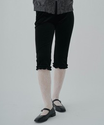 FEKETE | velour frill capri pants / ベロアフリルカプリパンツ(その他パンツ)
