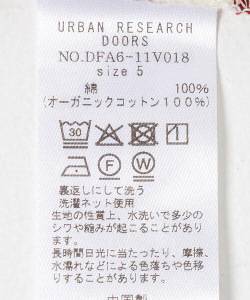 FORK&SPOON（フォークアンドスプーン）の「FORK&SPOON　ボートネックボーダー（Tシャツ/カットソー・メンズ・レッド系その他/ブラック系その他/グリーン系その他・4/5）」の4枚目の写真