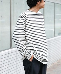 FORK&SPOON（フォークアンドスプーン）の「FORK&SPOON　ボートネックボーダー（Tシャツ/カットソー・メンズ）」
