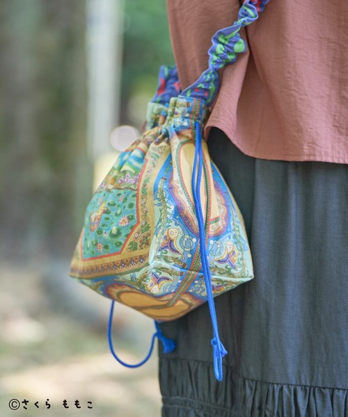 CRAFT STANDARD BOUTIQUE（クラフトスタンダードブティック）の「COJI‐COJI / サコッシュバック（ショルダーバッグ・レディース・グリーン・FREE）」の6枚目の写真