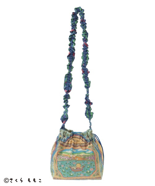 CRAFT STANDARD BOUTIQUE（クラフトスタンダードブティック）の「COJI‐COJI / サコッシュバック（ショルダーバッグ・レディース・グリーン・FREE）」の14枚目の写真