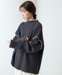 FREAK'S STORE(フリークスストア)の限定展開 ヘビー ワッフル メロー ハイネック ニット(ニット/セーター)