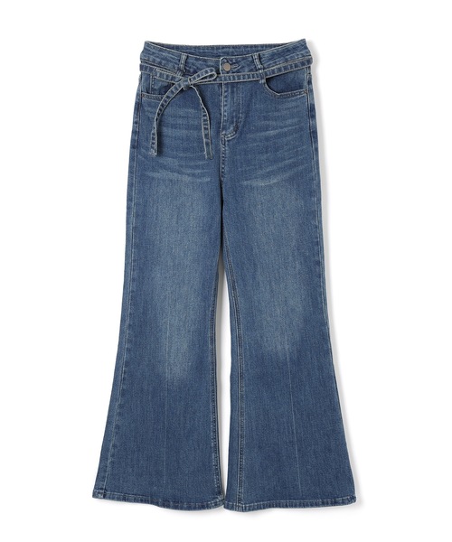 M DOLLY（エムドリー）の「semi wide serafina denim / セミワイドセラフィナデニム（デニムパンツ・レディース・ライトブルー/ブルー・M/S/XS）」の13枚目の写真