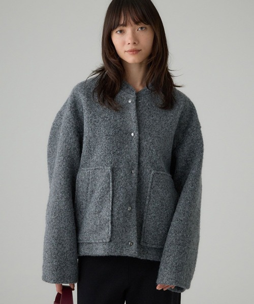 ウェイビーニードルブルゾン（ブルゾン）｜BABYLONE（バビロン）の