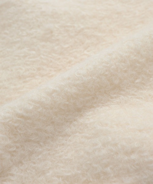 BABYLONE（バビロン）の「ウェイビーニードルブルゾン（ブルゾン・レディース・グレー/オフホワイト・フリー）」の4枚目の写真