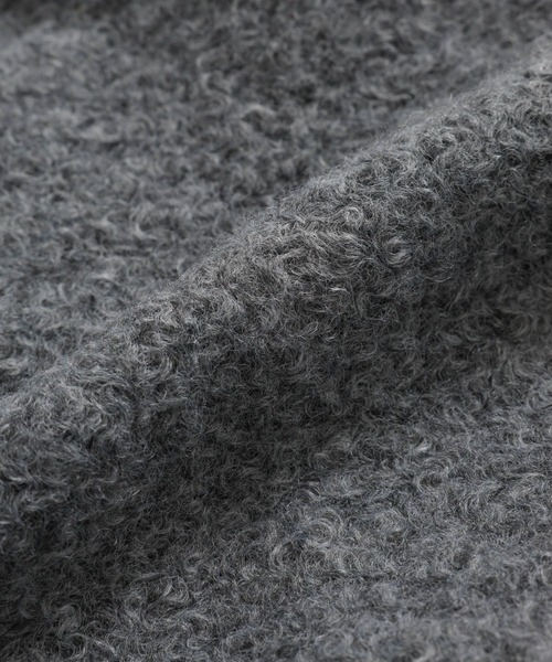 BABYLONE（バビロン）の「ウェイビーニードルブルゾン（ブルゾン・レディース・グレー/オフホワイト・フリー）」の3枚目の写真