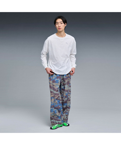 PUMA（プーマ）の「PUMA プーマ ユニセックス ベーシック 長袖 Tシャツ（Tシャツ/カットソー・メンズ・ホワイト/ライトグレー/ブラック・XX-LARGE/X-SMALL/SMALL/MEDIUM/LARGE/X-LARGE）」の5枚目の写真
