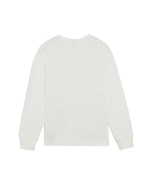 PUMA（プーマ）の「PUMA プーマ ユニセックス ベーシック 長袖 Tシャツ（Tシャツ/カットソー・メンズ・ホワイト/ライトグレー/ブラック・XX-LARGE/X-SMALL/SMALL/MEDIUM/LARGE/X-LARGE）」の8枚目の写真