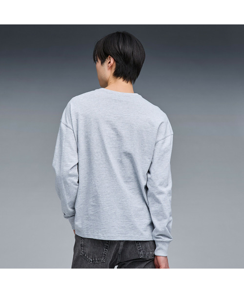 PUMA（プーマ）の「PUMA プーマ ユニセックス ベーシック 長袖 Tシャツ（Tシャツ/カットソー・メンズ・ホワイト/ライトグレー/ブラック・XX-LARGE/X-SMALL/SMALL/MEDIUM/LARGE/X-LARGE）」の12枚目の写真
