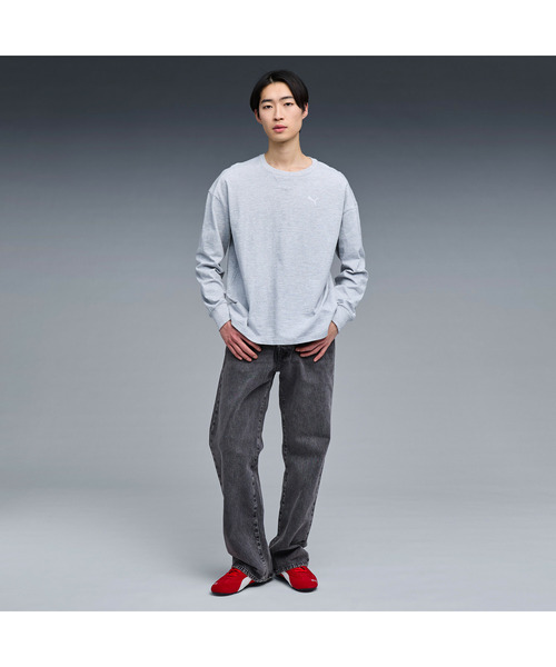 PUMA（プーマ）の「PUMA プーマ ユニセックス ベーシック 長袖 Tシャツ（Tシャツ/カットソー・メンズ・ホワイト/ライトグレー/ブラック・XX-LARGE/X-SMALL/SMALL/MEDIUM/LARGE/X-LARGE）」の13枚目の写真