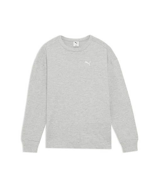 PUMA（プーマ）の「PUMA プーマ ユニセックス ベーシック 長袖 Tシャツ（Tシャツ/カットソー・メンズ・ホワイト/ライトグレー/ブラック・XX-LARGE/X-SMALL/SMALL/MEDIUM/LARGE/X-LARGE）」の14枚目の写真