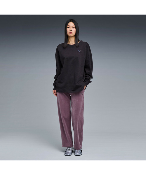 PUMA（プーマ）の「PUMA プーマ ユニセックス ベーシック 長袖 Tシャツ（Tシャツ/カットソー・メンズ・ホワイト/ライトグレー/ブラック・XX-LARGE/X-SMALL/SMALL/MEDIUM/LARGE/X-LARGE）」の20枚目の写真