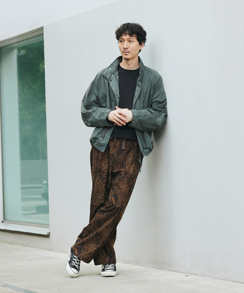 JOURNAL STANDARD(ジャーナルスタンダード)の「TRICOT CORD オーバー パンツ / セットアップ対応(その他パンツ・メンズ・チャコールグレー/ブラック/ブラウン/チョコ/ダークブルー・SMALL/MEDIUM/LARGE)」の7枚目の写真