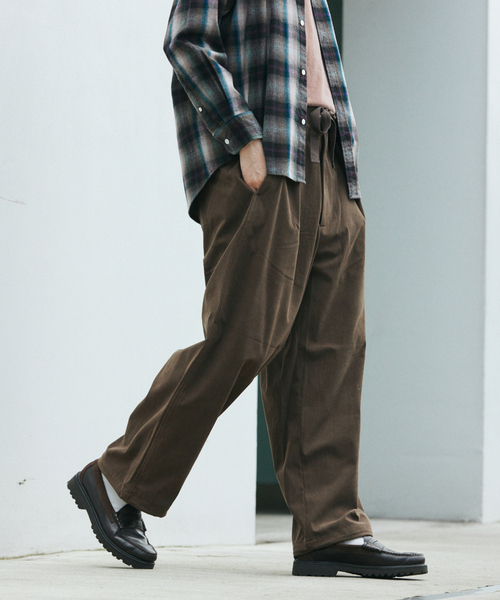 TRICOT CORD オーバー パンツ / セットアップ対応（その他パンツ
