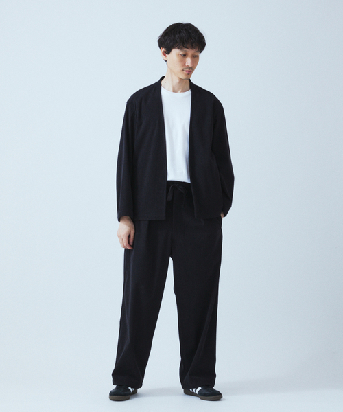 JOURNAL STANDARD(ジャーナルスタンダード)の「TRICOT CORD オーバー パンツ / セットアップ対応(その他パンツ・メンズ・チャコールグレー/ブラック/ブラウン/チョコ/ダークブルー・SMALL/MEDIUM/LARGE)」の14枚目の写真